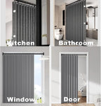 MagnaFold Foldable Shower Curtain with Magnets, Approx. 1.6-Inch Folded Width, view 10