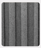 MagnaFold Foldable Shower Curtain with Magnets, Approx. 1.6-Inch Folded Width, view 2