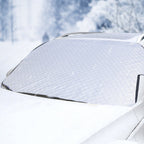 Magnetic Car Windshield Snow Cover with Mirror Covers, 5 Magnets, view 9
