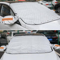 Magnetic Car Windshield Snow Cover with Mirror Covers, 5 Magnets