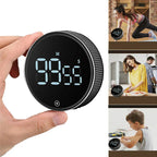 Magnetic Digital Countdown Timer for Kitchen and Everyday Tasks, view 7