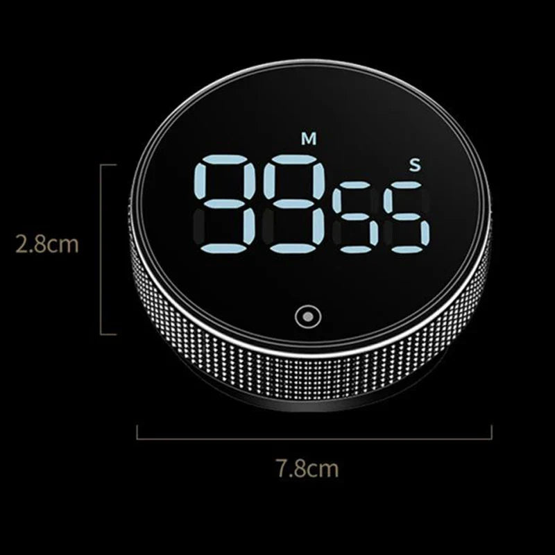 Magnetic Digital Countdown Timer for Kitchen and Everyday Tasks, view 8