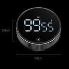 Magnetic Digital Countdown Timer for Kitchen and Everyday Tasks, view 8
