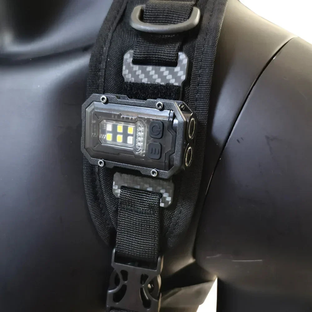 Magnetic LED Flashlight with Carry Holder for Repairs and Outdoor Tasks, view 7