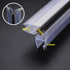 Magnetic Silicone Shower Door Seal for Glass Shower Doors, 2.2 m, view 12