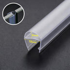 Magnetic Silicone Shower Door Seal for Glass Shower Doors, 2.2 m, view 14