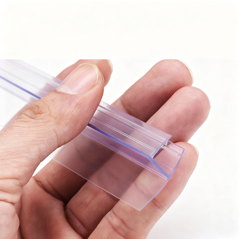 Magnetic Silicone Shower Door Seal for Glass Shower Doors, 2.2 m, view 3