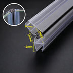 Magnetic Silicone Shower Door Seal for Glass Shower Doors, 2.2 m, view 6