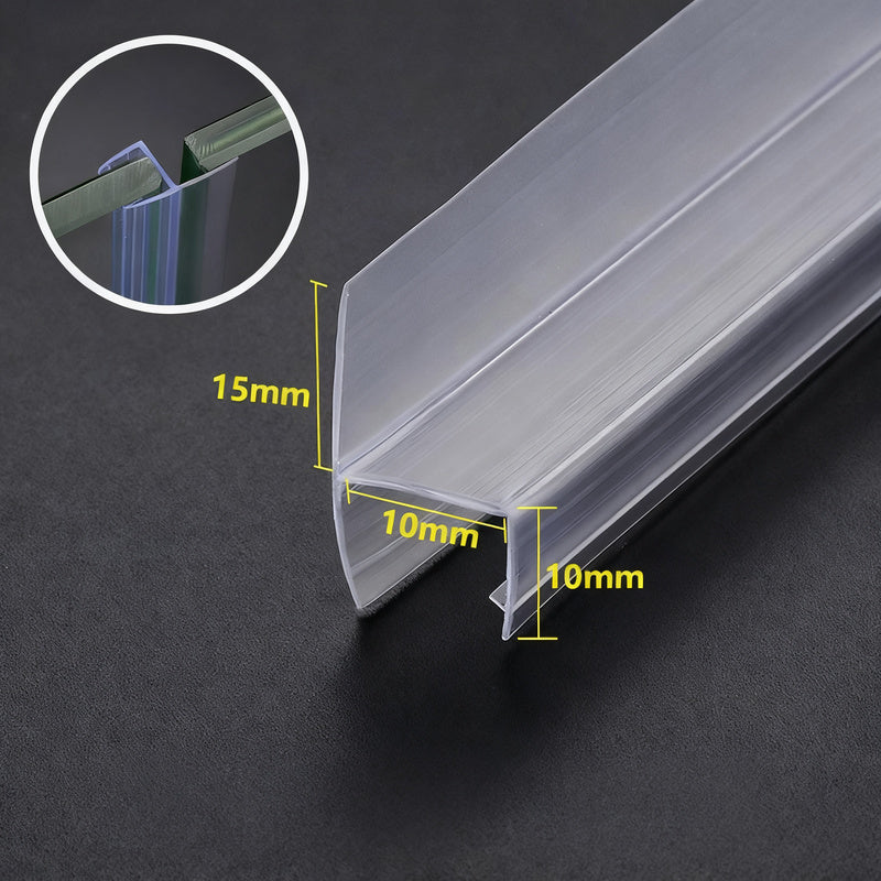 Magnetic Silicone Shower Door Seal for Glass Shower Doors, 2.2 m, view 8