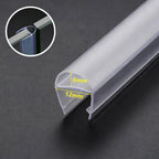 Magnetic Silicone Shower Door Seal for Glass Shower Doors, 2.2 m, view 9
