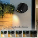 Magnetic Wireless Rechargeable LED Wall Spot Light, 8 × 8 × 6.5 cm, view 3