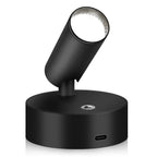 Magnetic Wireless Rechargeable LED Wall Spot Light, 8 × 8 × 6.5 cm, view 7