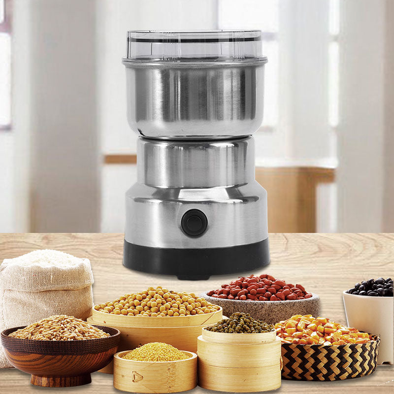 Electric Coffee and Spice Grinder, Stainless Steel, 300 ml