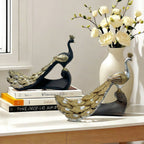 Majestic Peacock Decor Sculpture | Thrascher