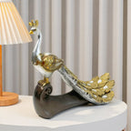 Majestic Peacock Decor Sculpture | Thrascher