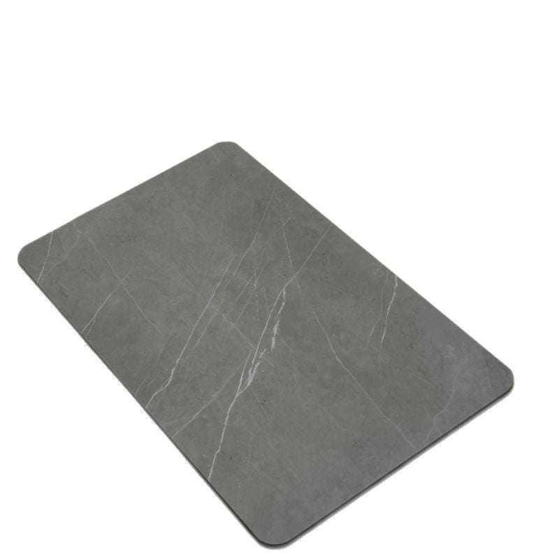 Marble Effect Bathroom Mat | Thrascher
