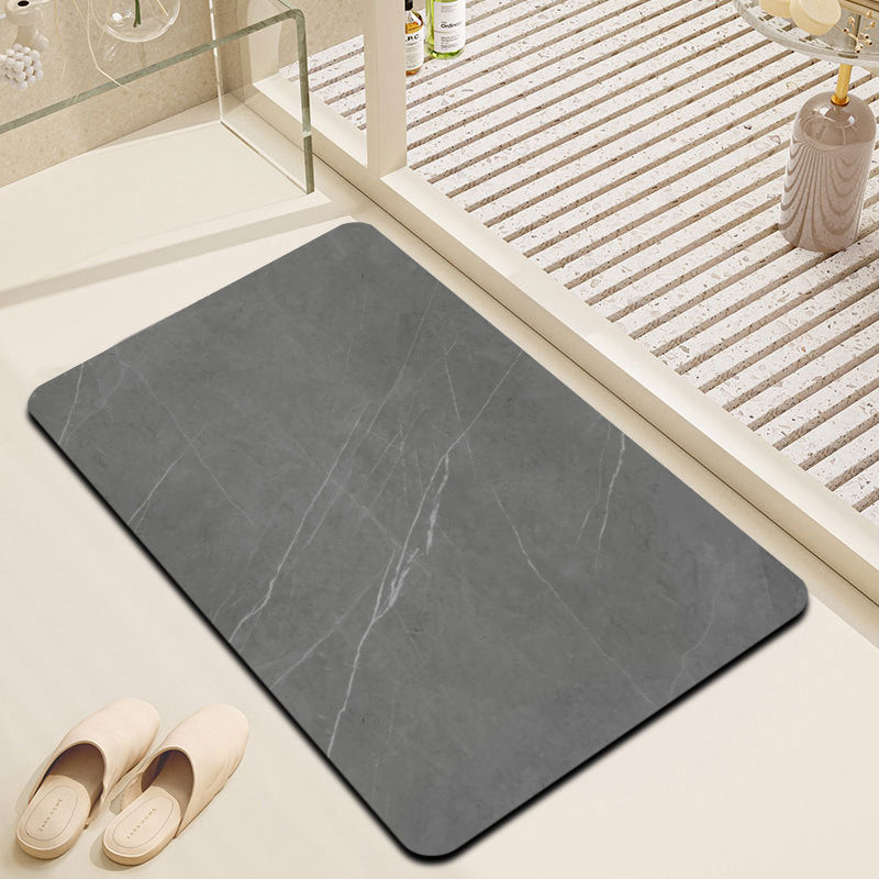 Marble Effect Bathroom Mat | Thrascher