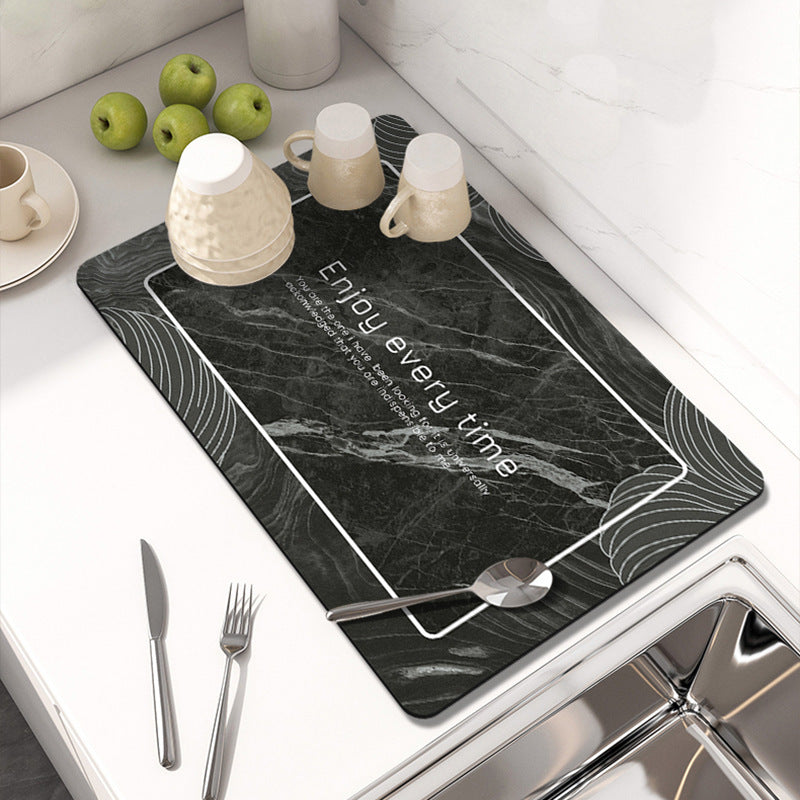 Marble-Inspired Table Mat | Thrascher