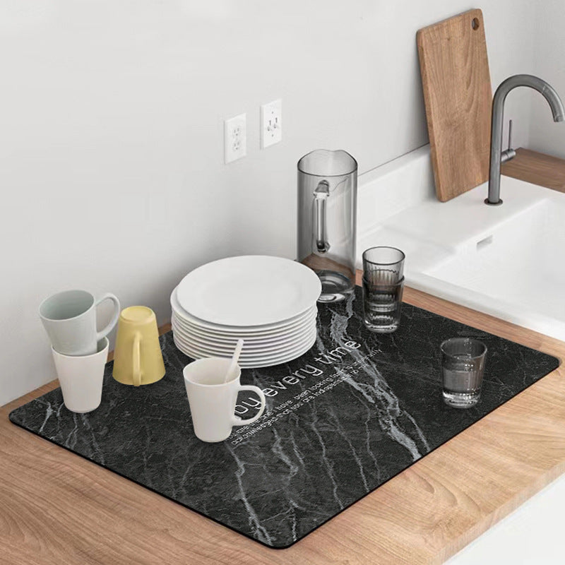 Marble-Inspired Table Mat | Thrascher