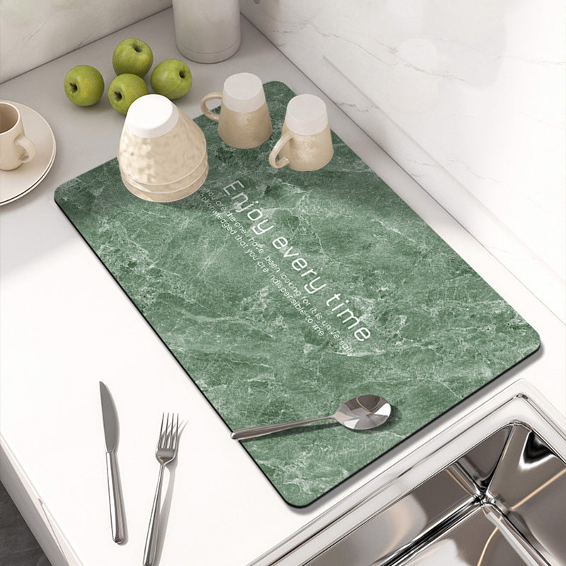 Marble-Inspired Table Mat | Thrascher