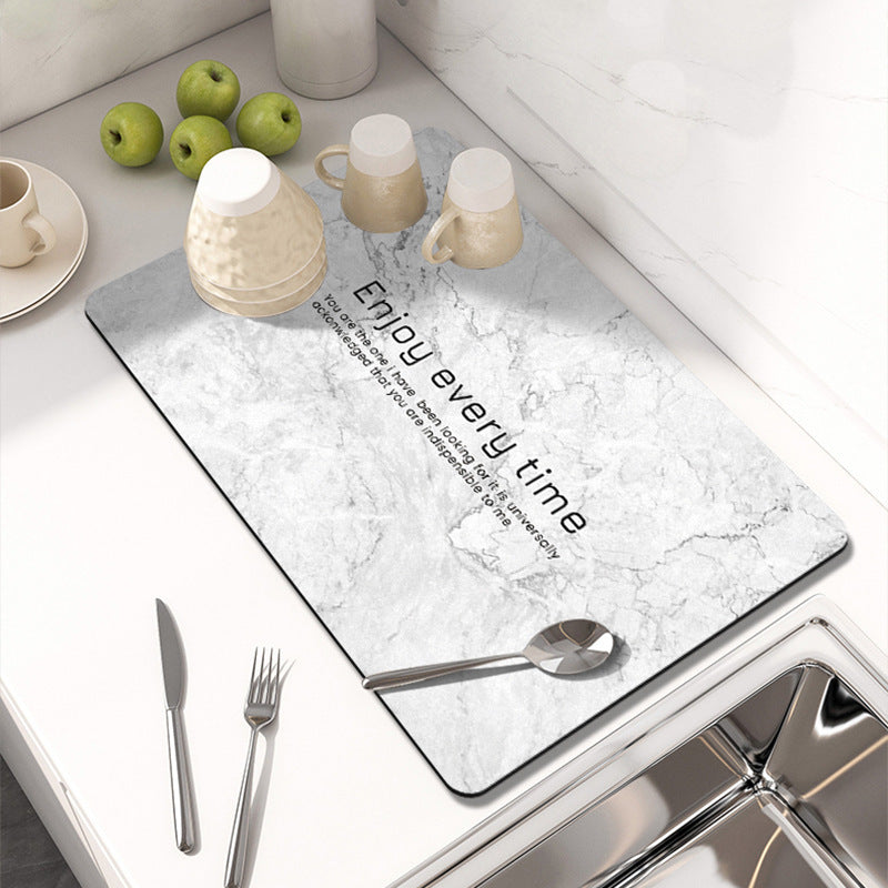 Marble-Inspired Table Mat | Thrascher