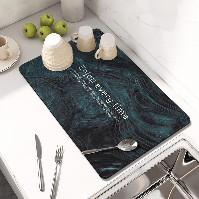 Marble-Inspired Table Mat | Thrascher