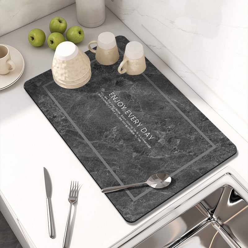 Marble-Inspired Table Mat | Thrascher