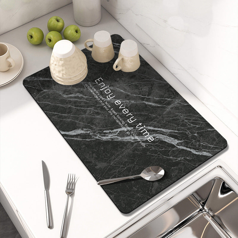 Marble-Inspired Table Mat | Thrascher