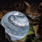 Marble Vortex Orb LED Table Lamp | Thrascher