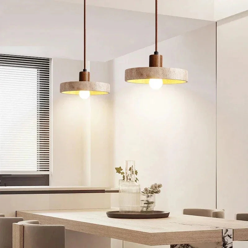 Marfina Travertine Pendant Lamp