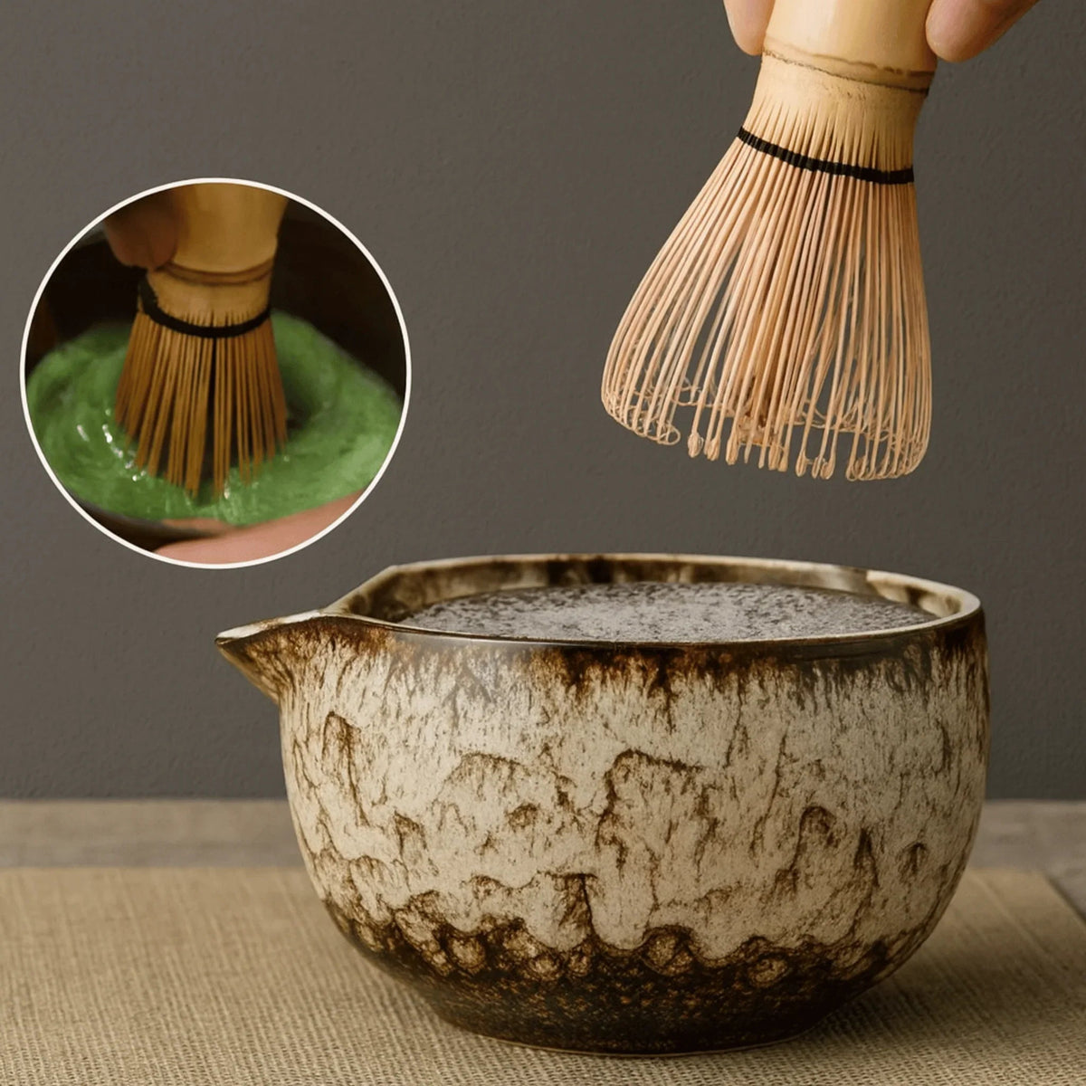 Marstira 6-Piece Matcha Tea Set