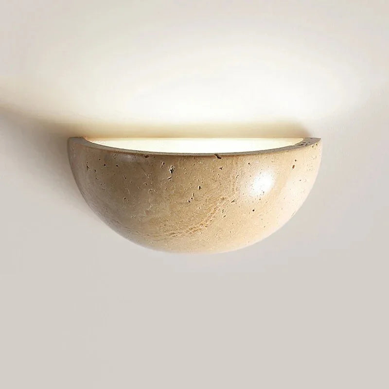 Marvvia Travertine Wall Lamp