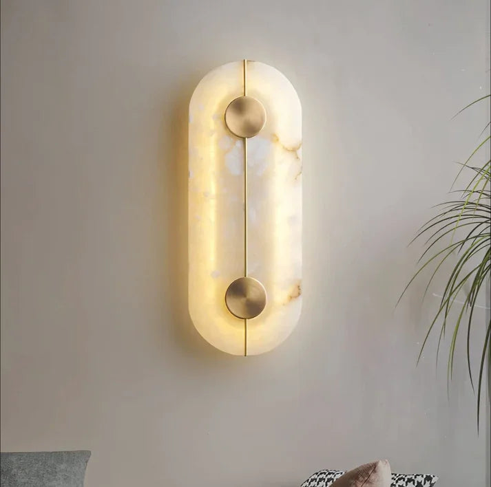 Meadowmoor Marble Wall Lamp
