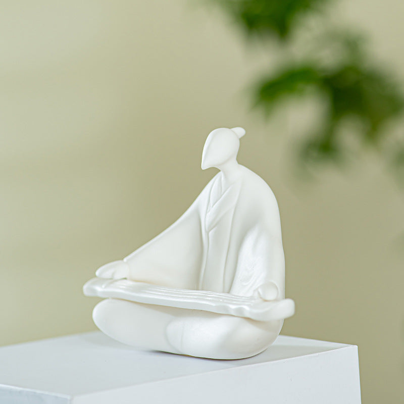 Meditative Sculpture Ceramic Handcrafted | Thrascher