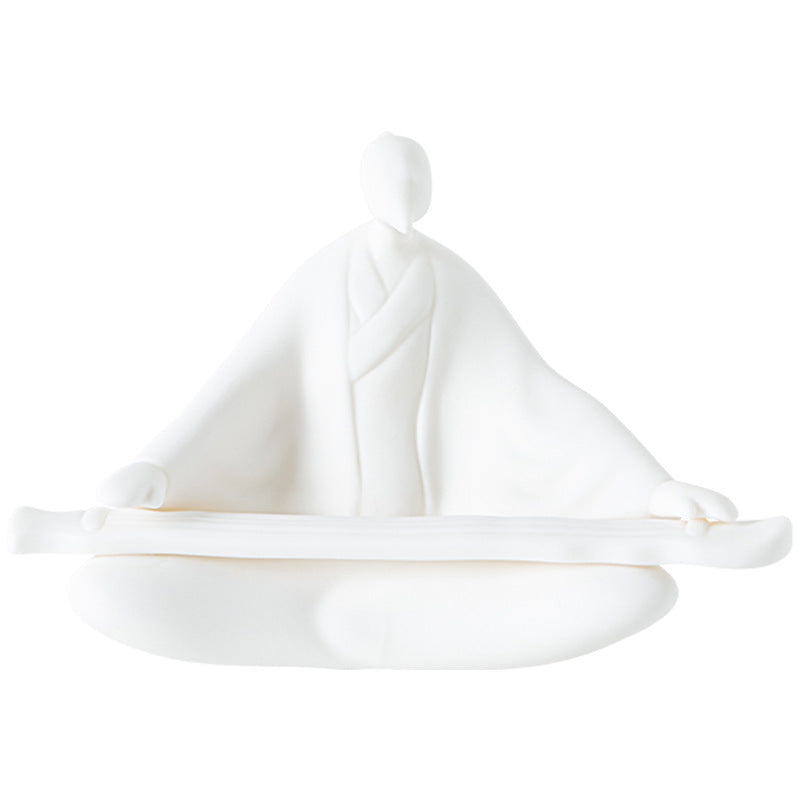 Meditative Sculpture Ceramic Handcrafted | Thrascher