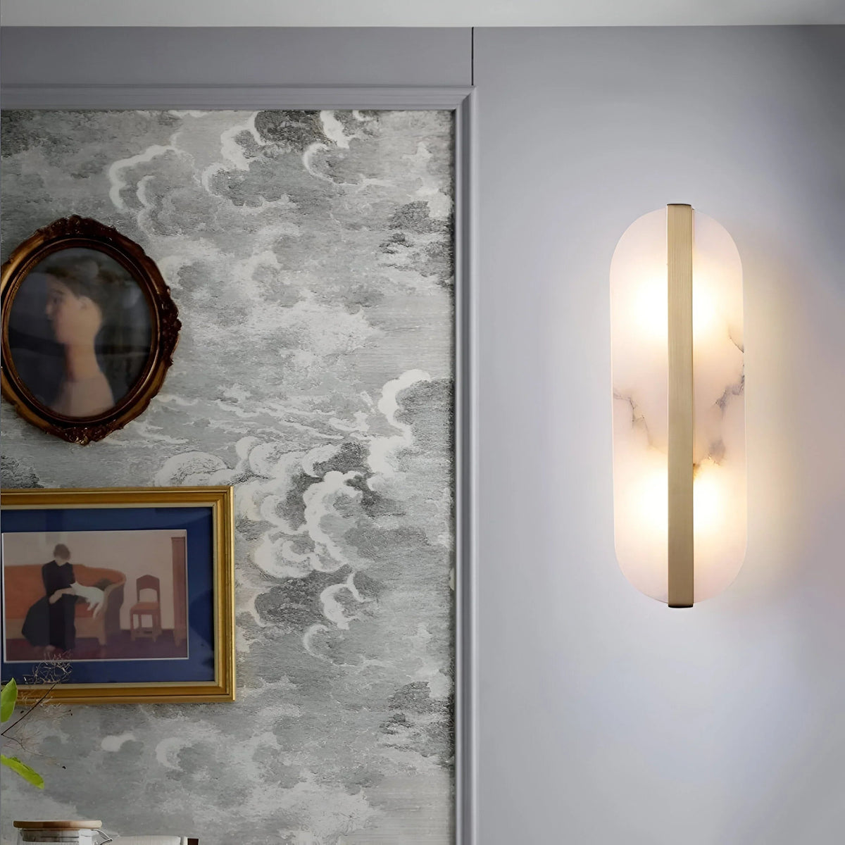Melria Alabaster Wall Lamp