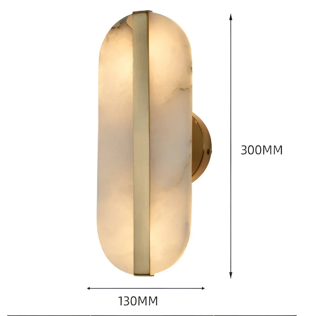 Melria Alabaster Wall Lamp