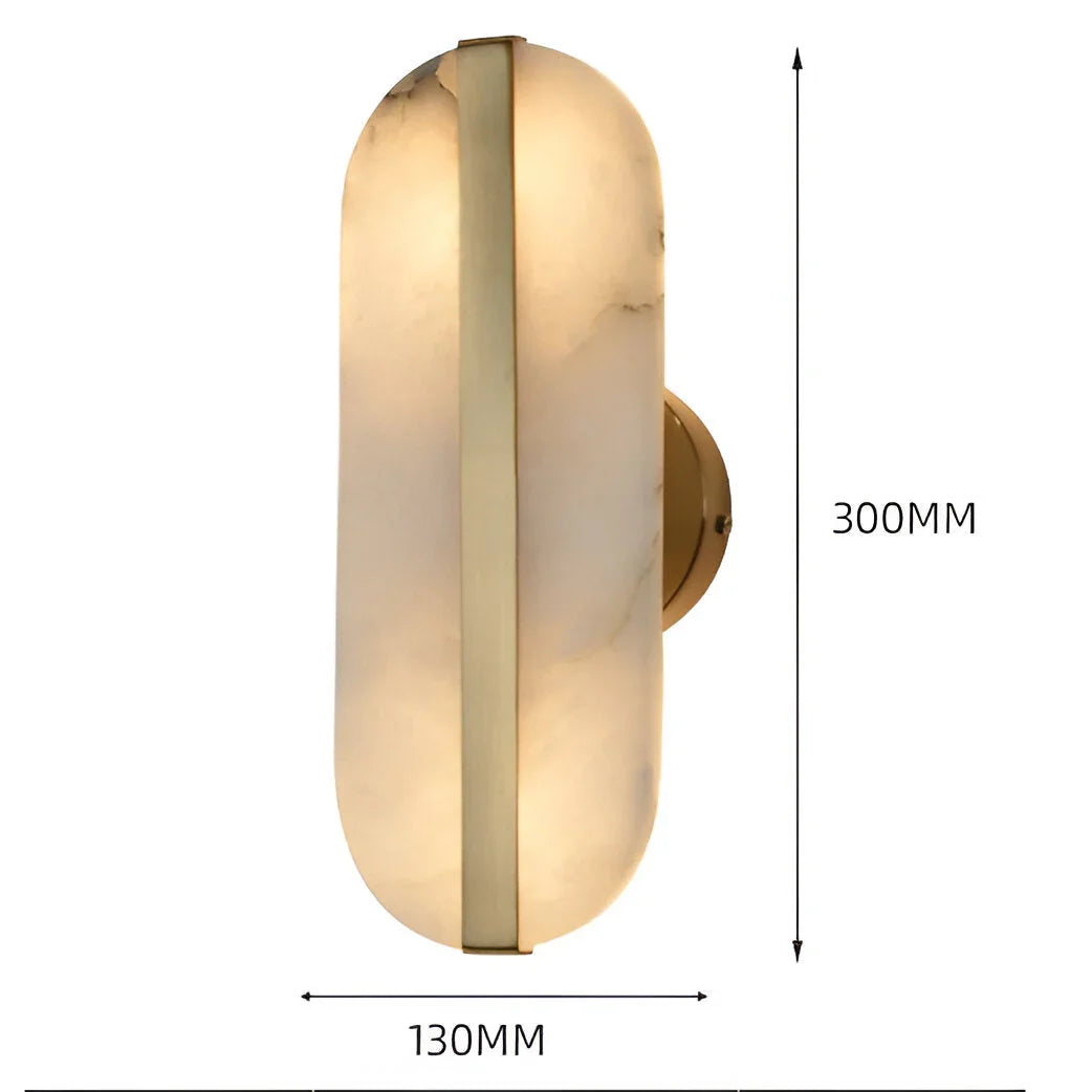 Melria Alabaster Wall Lamp