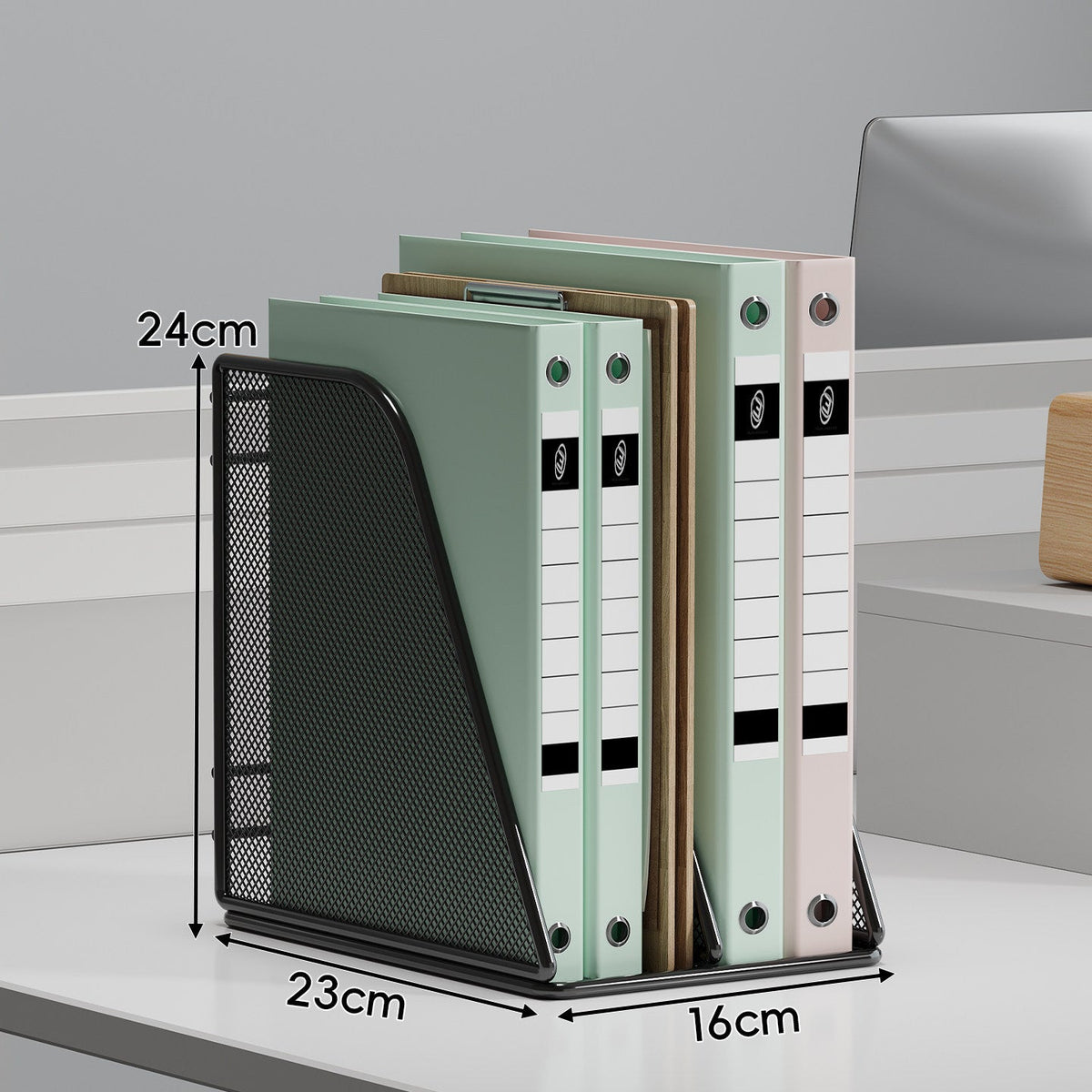 Mesh File Organizer Rack | Thrascher