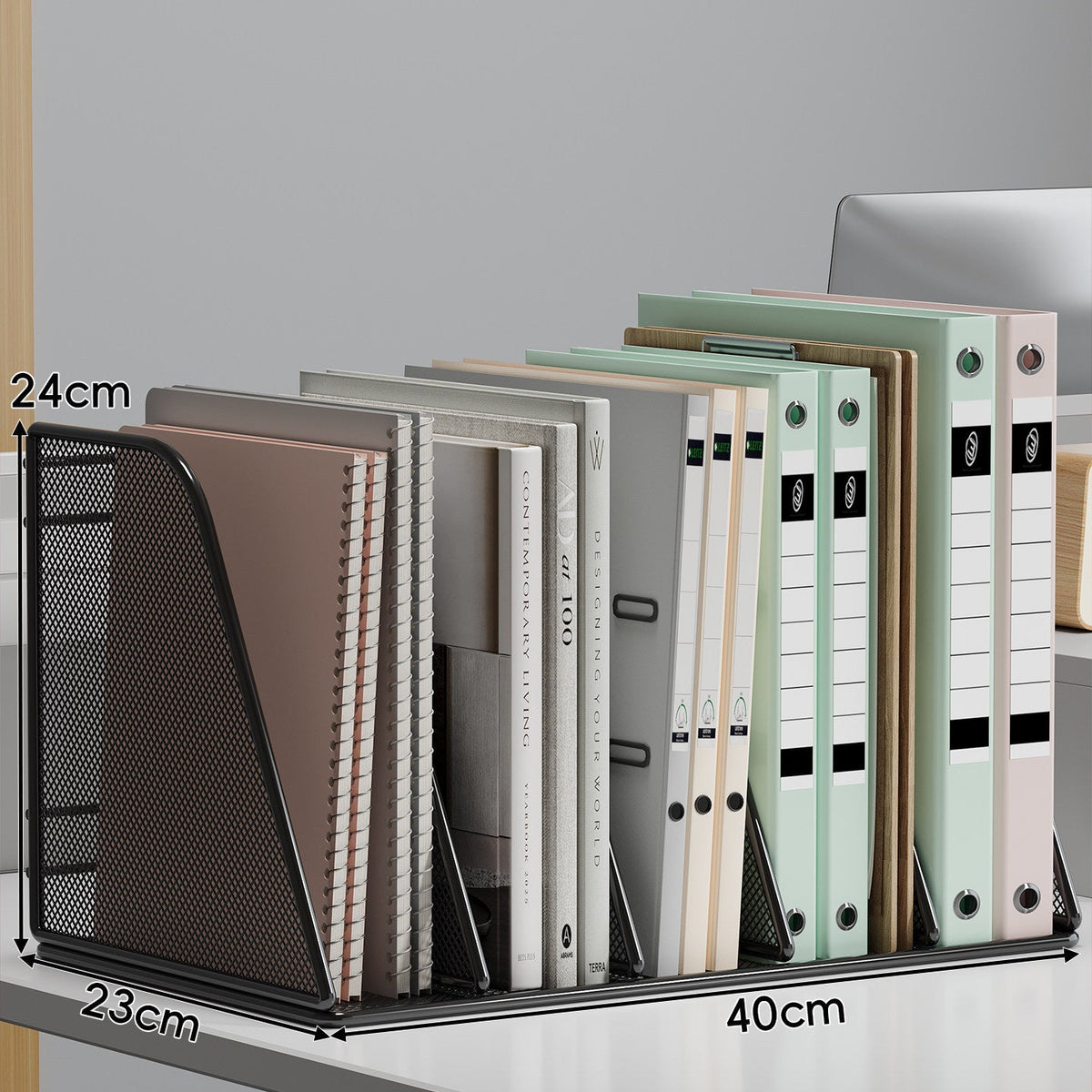 Mesh File Organizer Rack | Thrascher