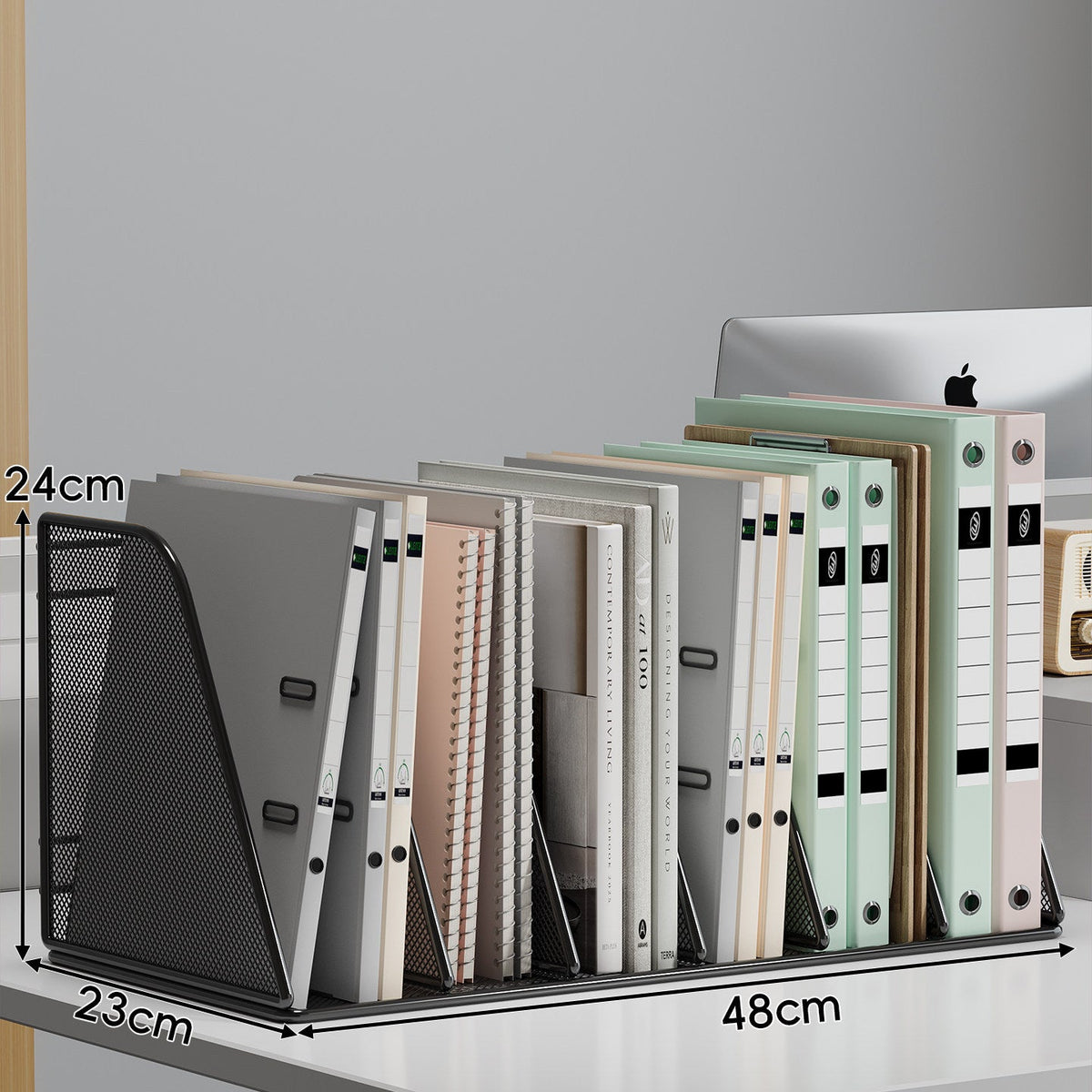 Mesh File Organizer Rack | Thrascher