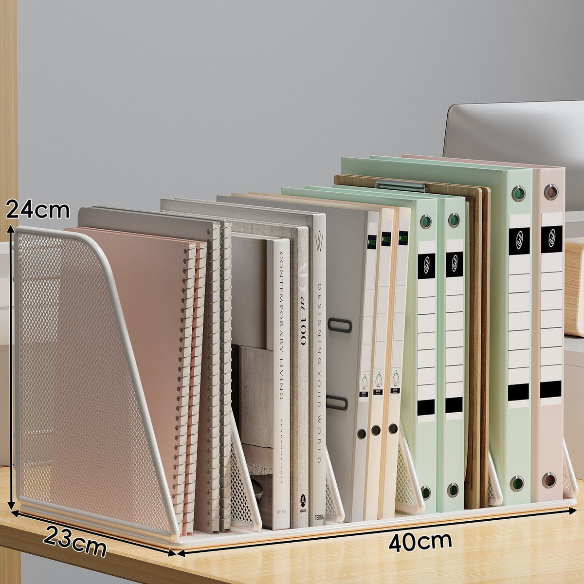 Mesh File Organizer Rack | Thrascher