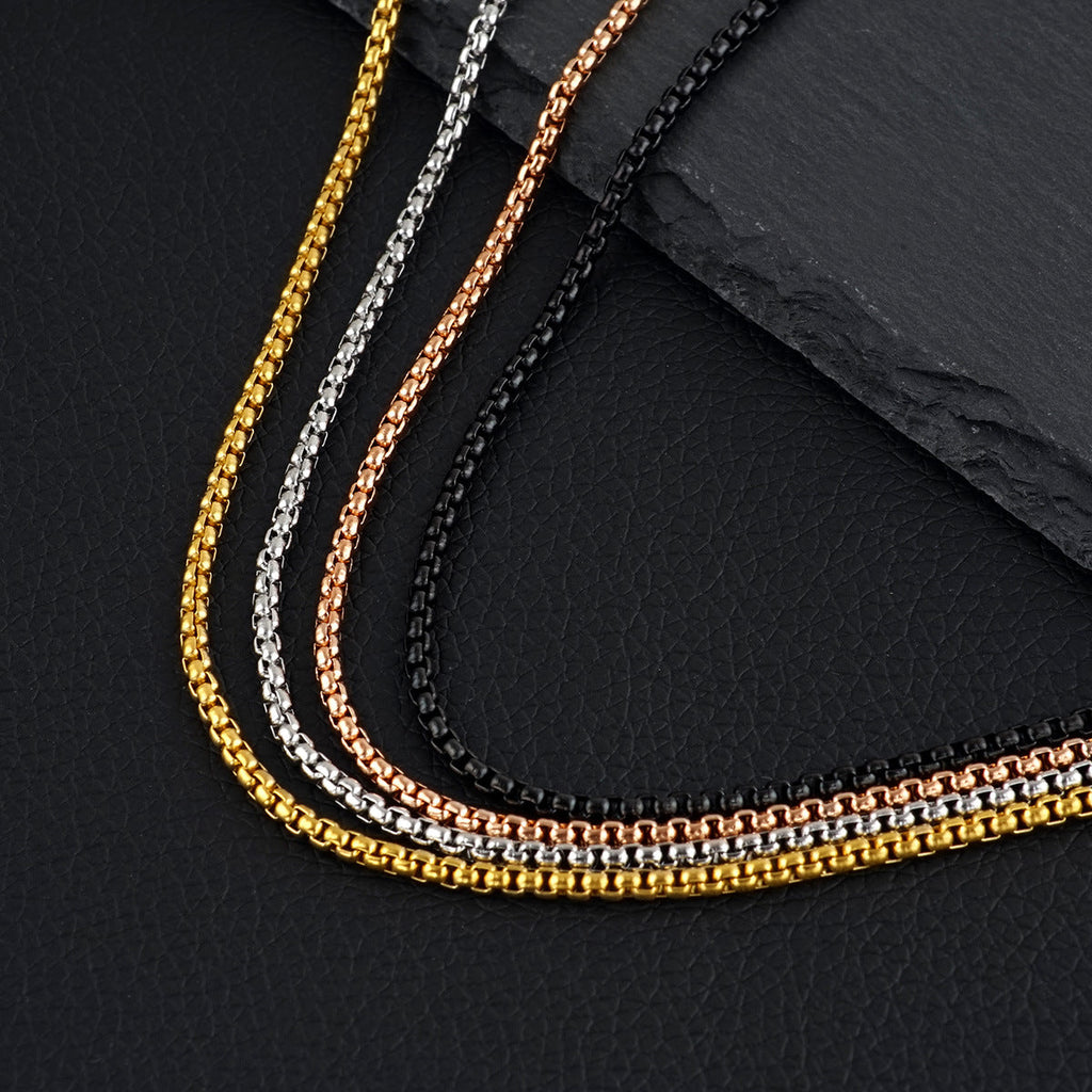 Metal Eyewear Chain with Rubber Grips and Adjustable Length, view 2