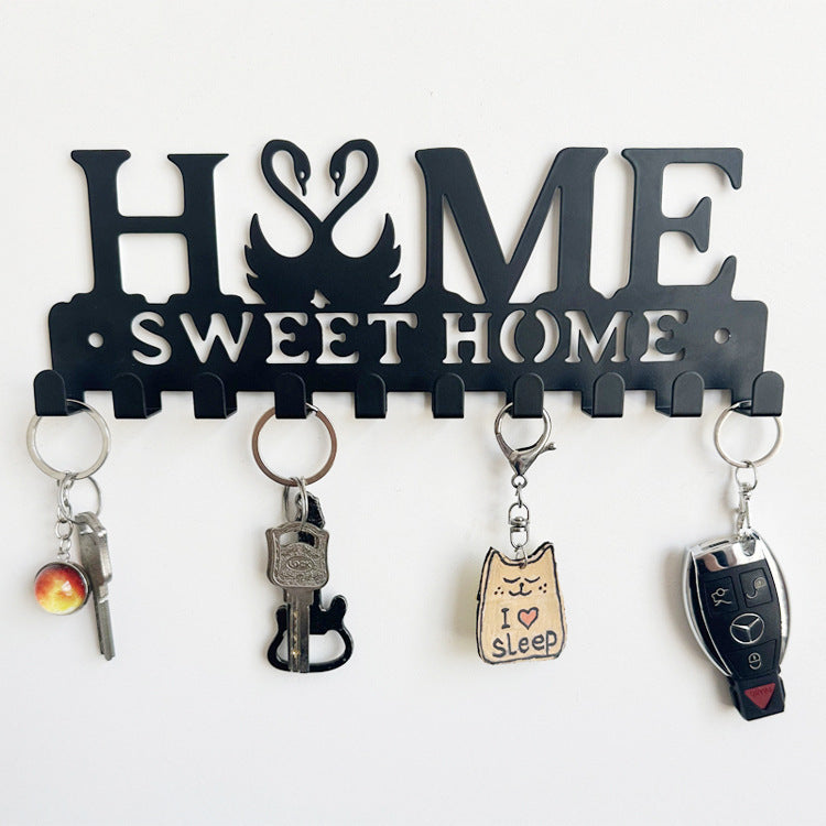 Metal Key Holder with Cat Design | Thrascher