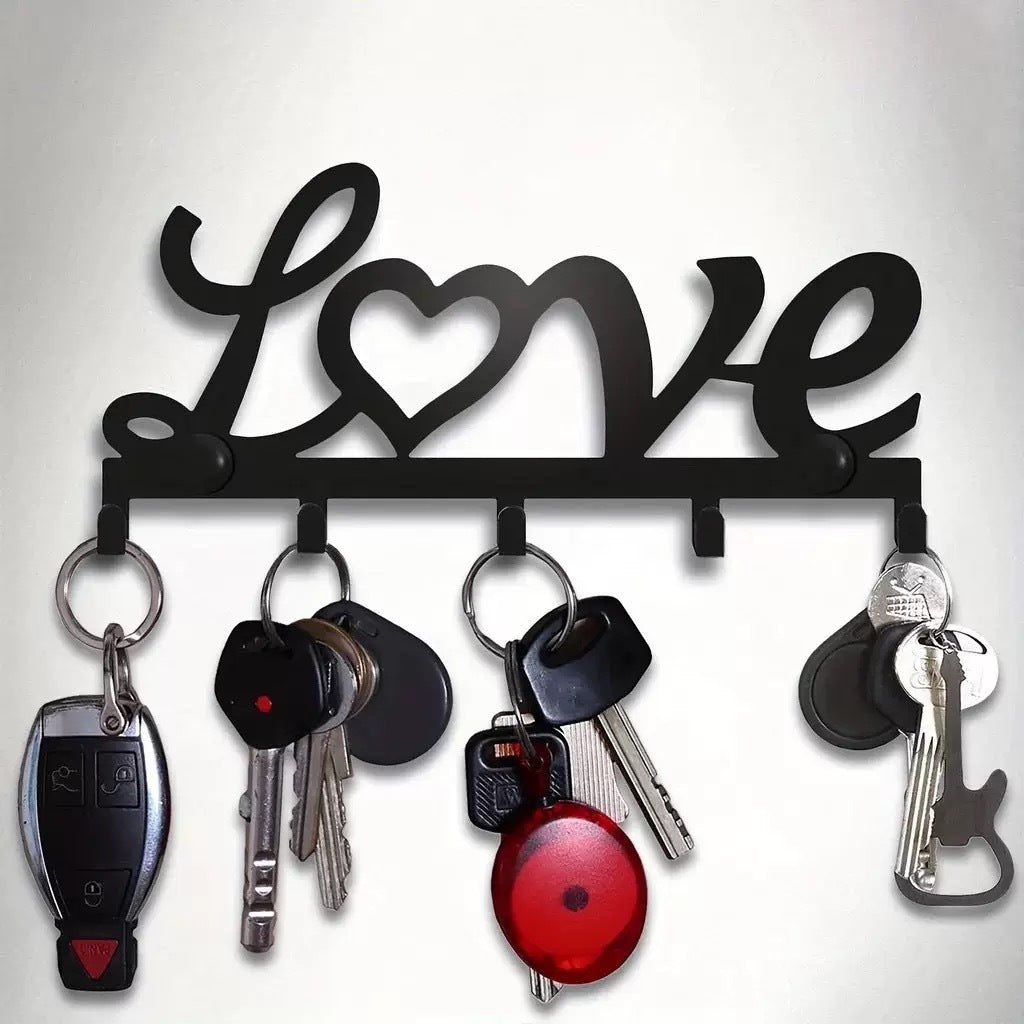Metal Key Holder with Cat Design | Thrascher