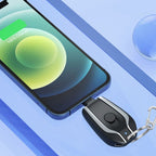 Mini Portable Power Bank, 1,500 mAh, USB-C Output, Micro USB Input