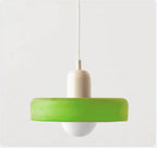 Minimalistic Ceramic Pendant Lamp with Layered Bell Shade | Thrascher