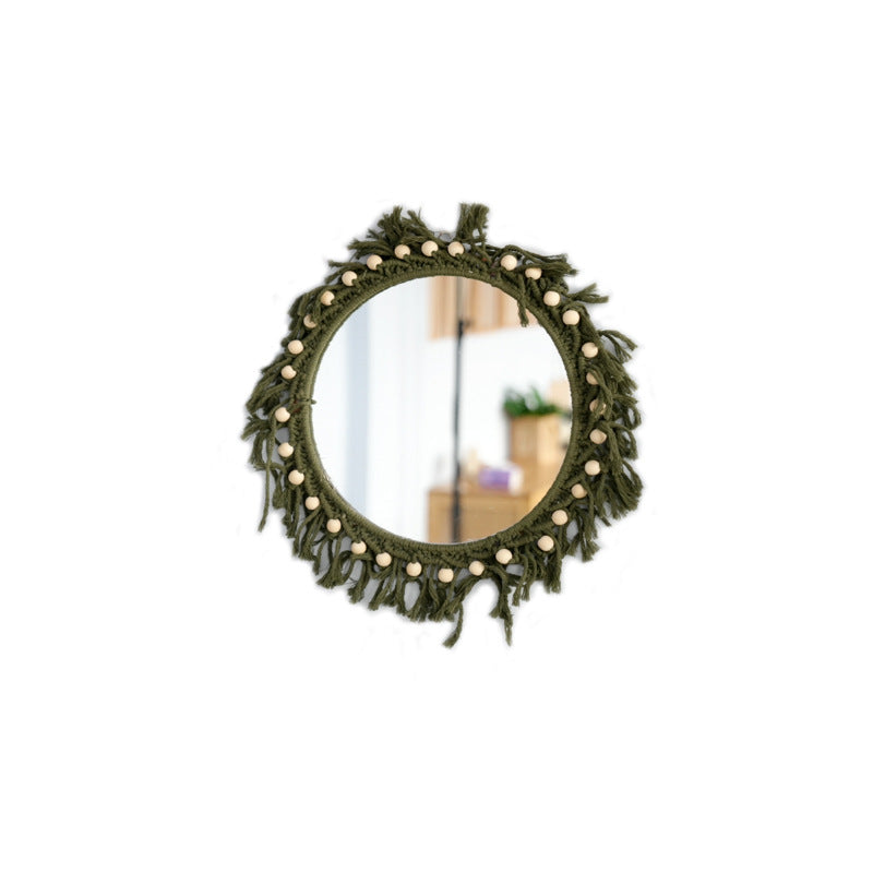 Mirror with Macrame Frame | Thrascher