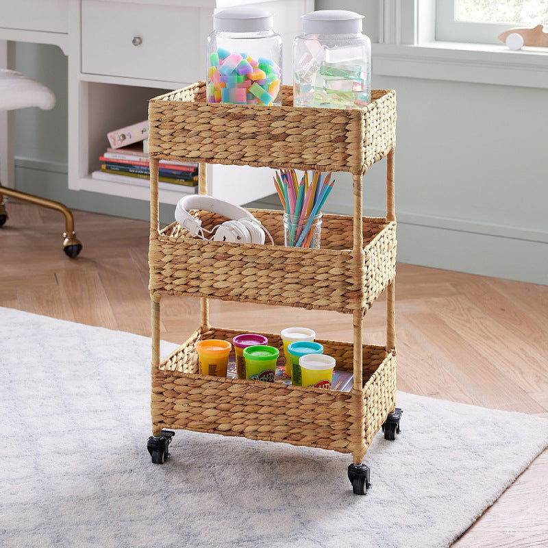 Mobile Storage Cart made of Natural Fabric | Thrascher
