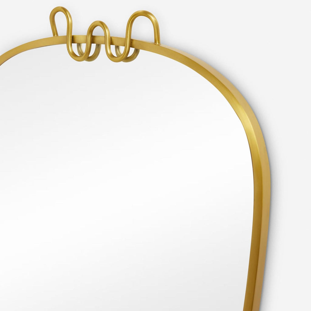 Modern Abstract Wall Mirror | Thrascher